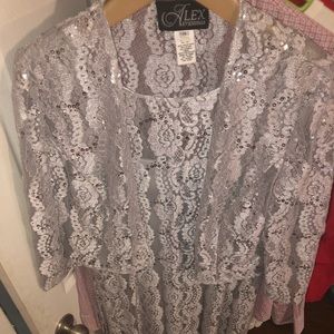 Alex Evenings mother of the bride dress